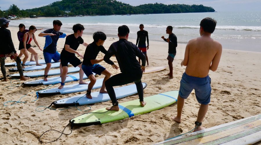 Phuket Surf Camps For Teens - Talay surf school phuket