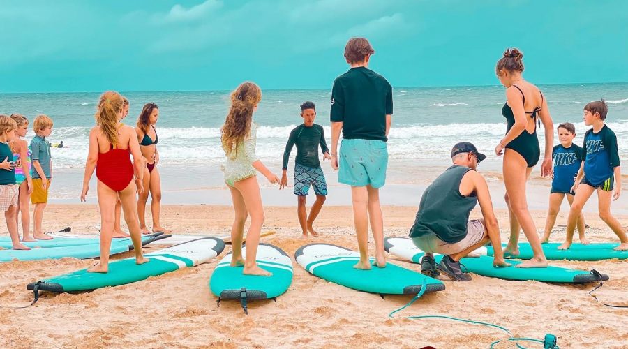 Kids Surf Camp In Phuket - talay surf and sup school thailand