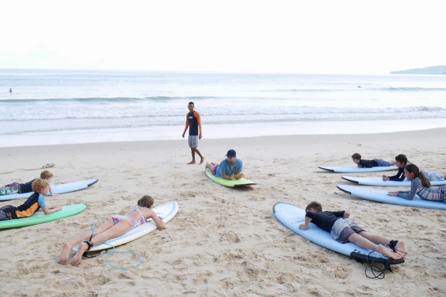 kids surf camps Phuket Thailand